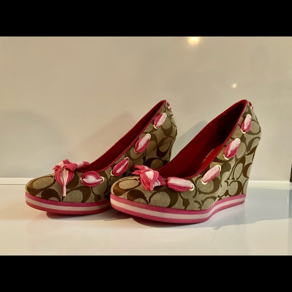 Coach Wedge Size 6.5 - Picture 5 of 8